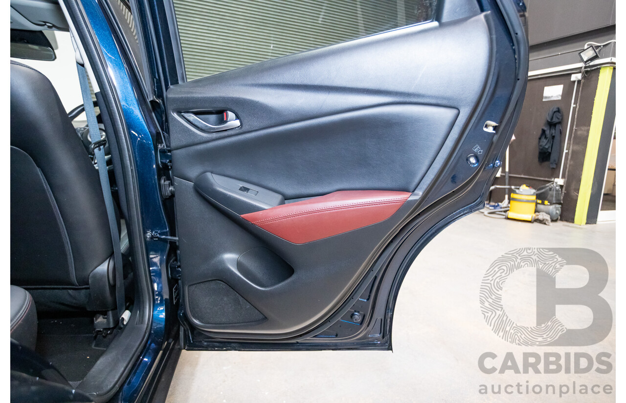 8/2015 Mazda CX-3 S-Touring DK Safety Pack 4d Wagon Deep Crystal Blue 2.0L