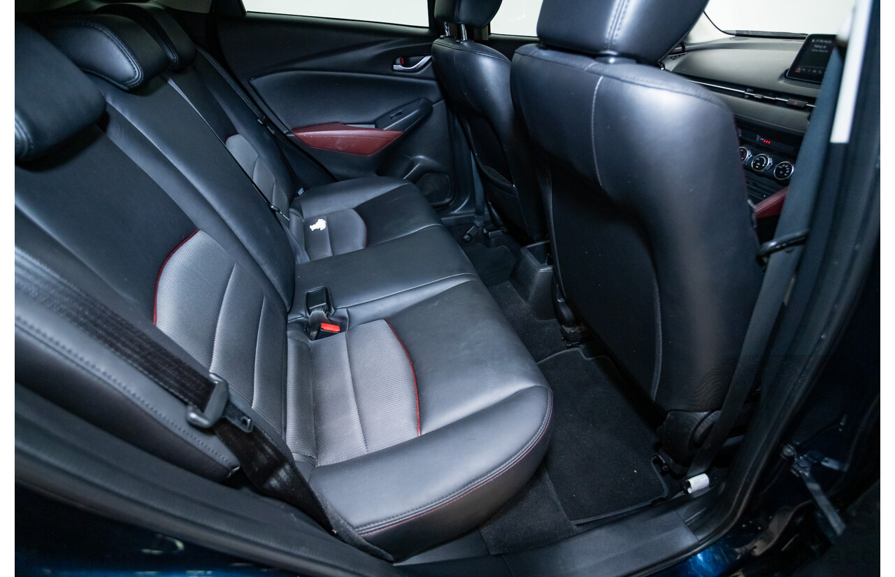 8/2015 Mazda CX-3 S-Touring DK Safety Pack 4d Wagon Deep Crystal Blue 2.0L