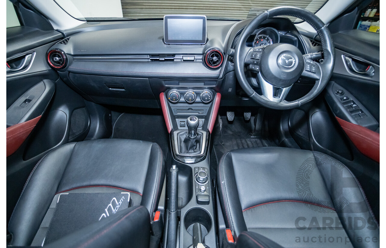 8/2015 Mazda CX-3 S-Touring DK Safety Pack 4d Wagon Deep Crystal Blue 2.0L