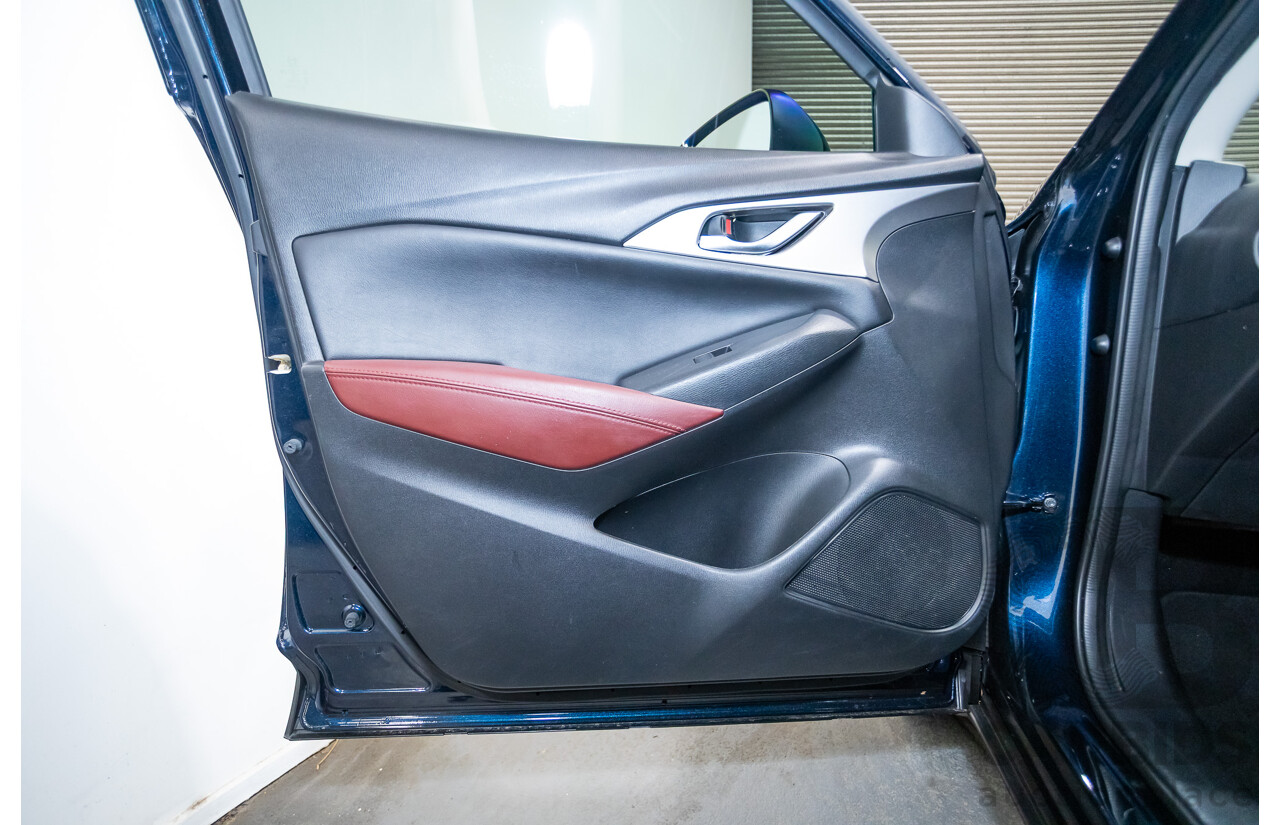 8/2015 Mazda CX-3 S-Touring DK Safety Pack 4d Wagon Deep Crystal Blue 2.0L