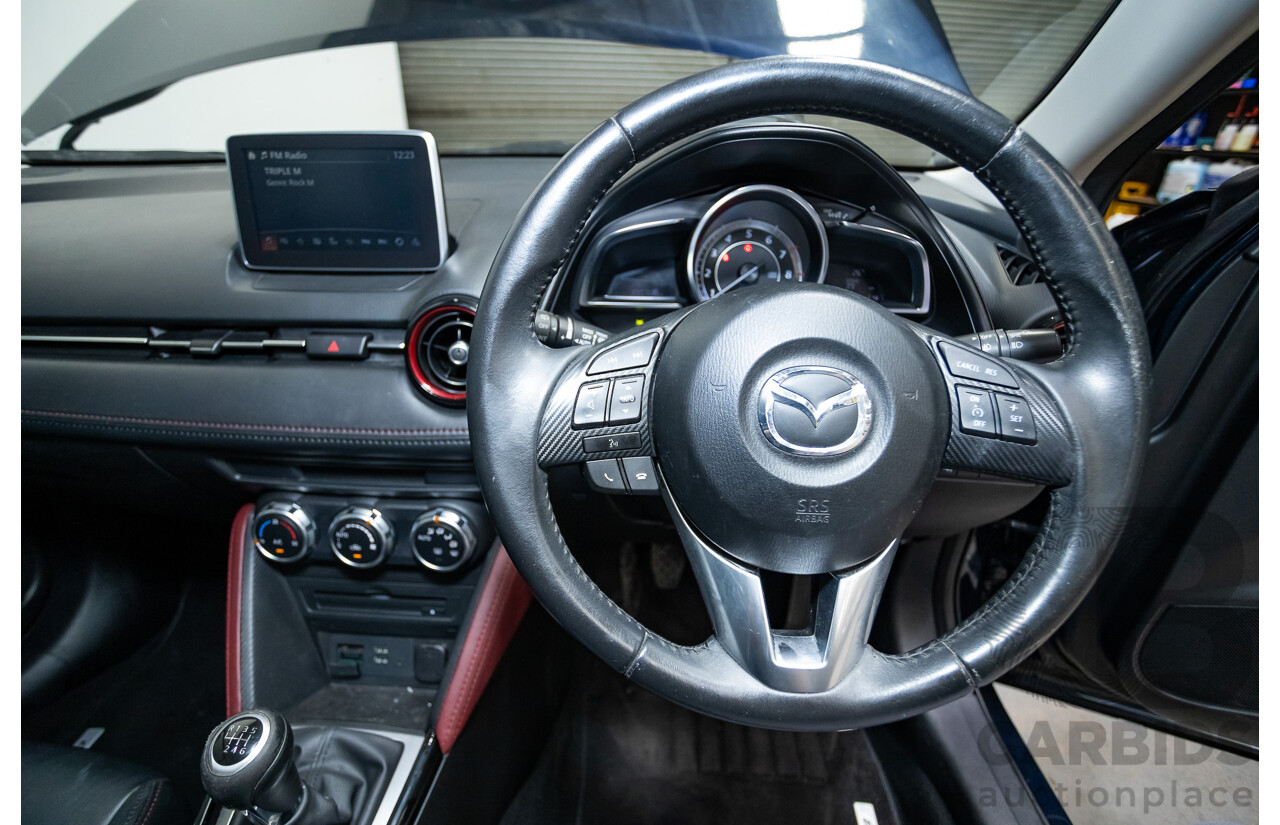 8/2015 Mazda CX-3 S-Touring DK Safety Pack 4d Wagon Deep Crystal Blue 2.0L