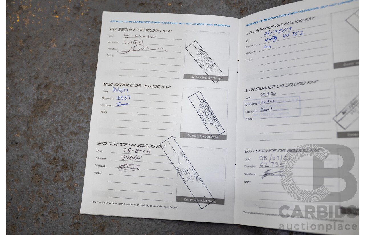 8/2015 Mazda CX-3 S-Touring DK Safety Pack 4d Wagon Deep Crystal Blue 2.0L