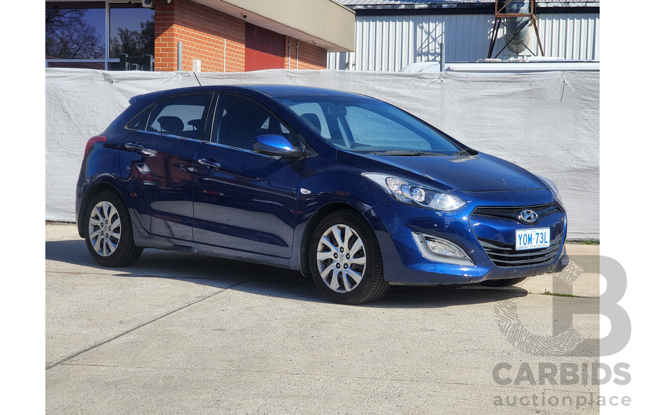 6/2013 Hyundai i30 Active GD 5d Hatchback Blue 1.8L