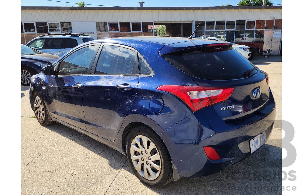 6/2013 Hyundai i30 Active GD 5d Hatchback Blue 1.8L