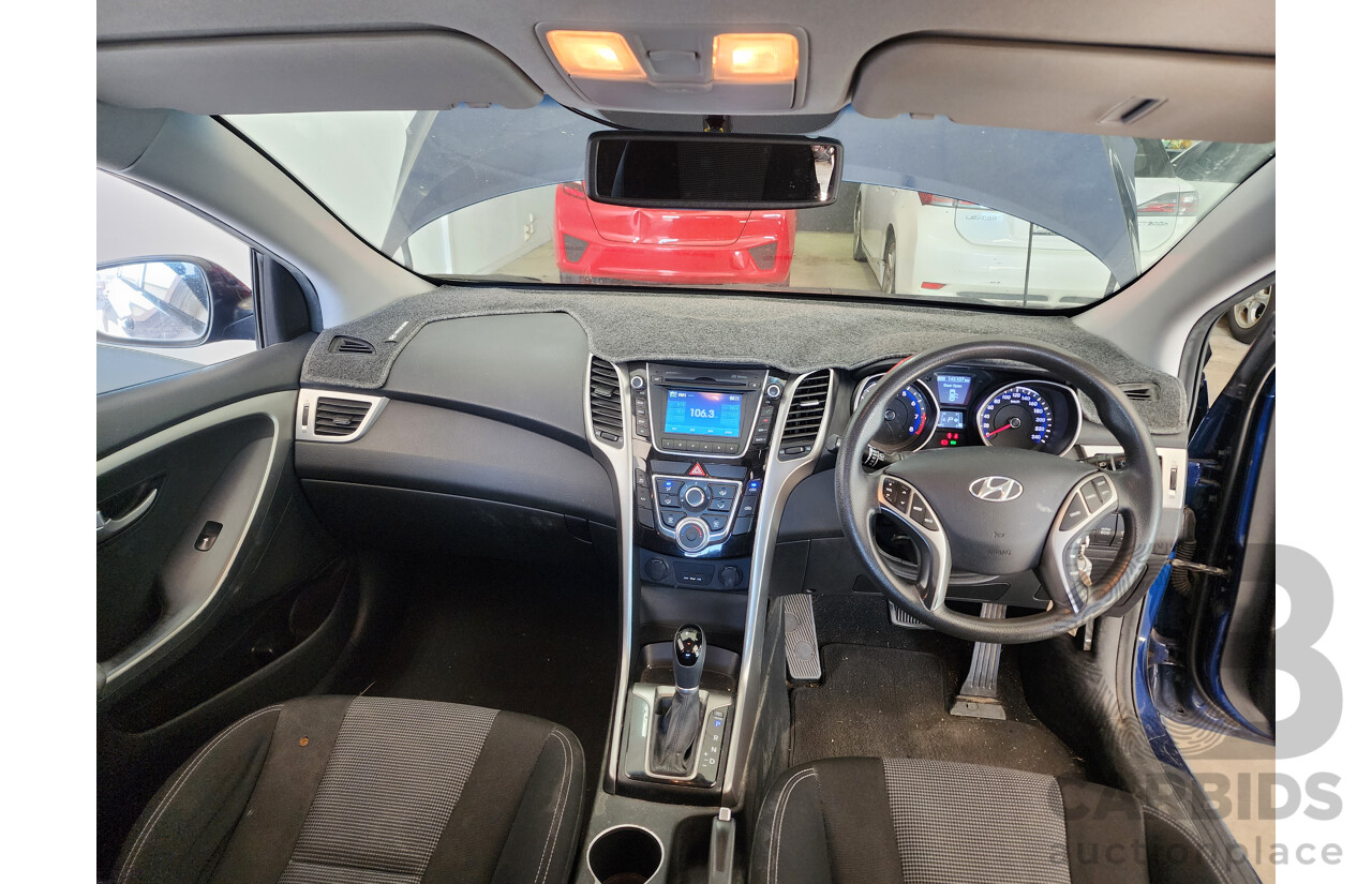 6/2013 Hyundai i30 Active GD 5d Hatchback Blue 1.8L