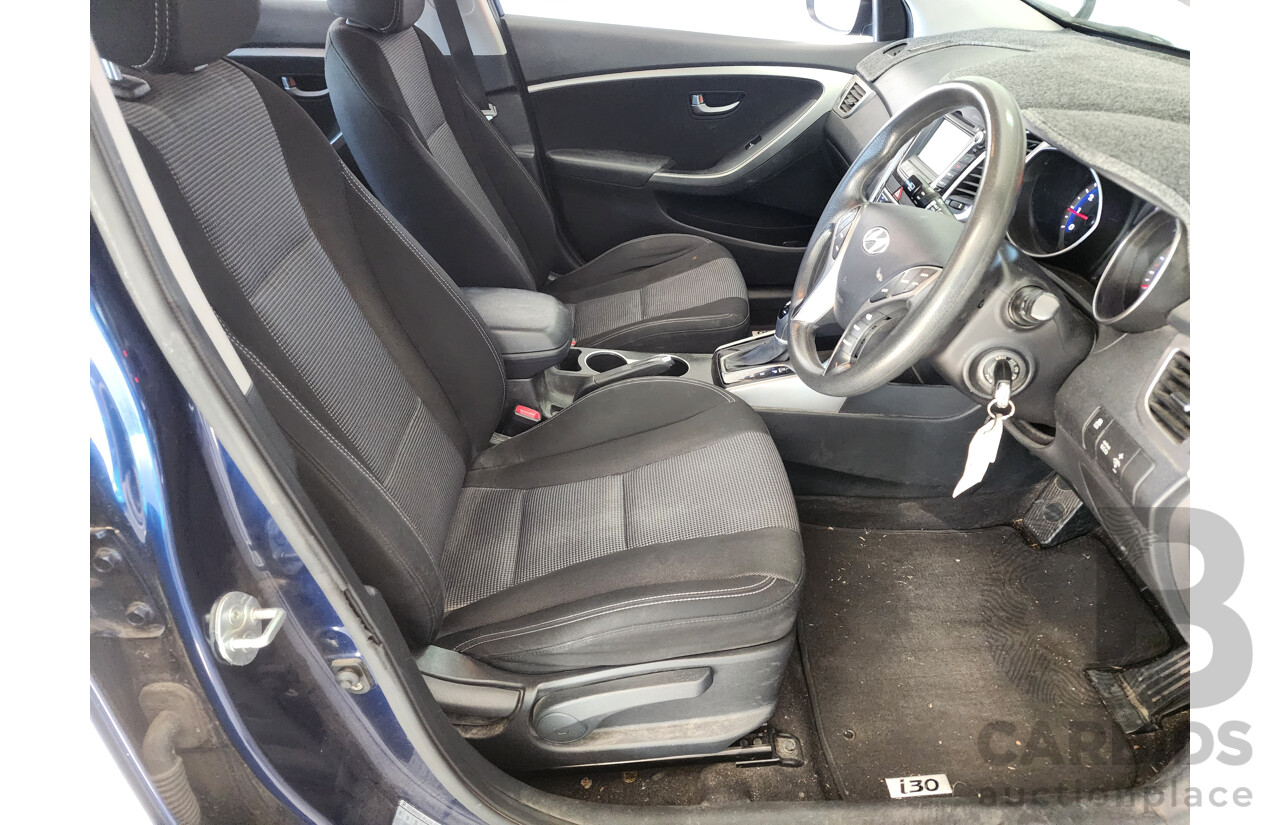 6/2013 Hyundai i30 Active GD 5d Hatchback Blue 1.8L