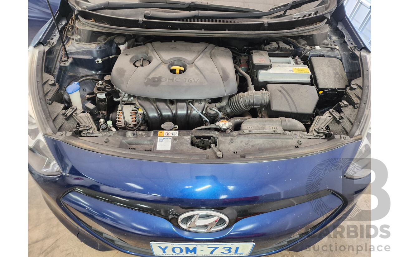 6/2013 Hyundai i30 Active GD 5d Hatchback Blue 1.8L