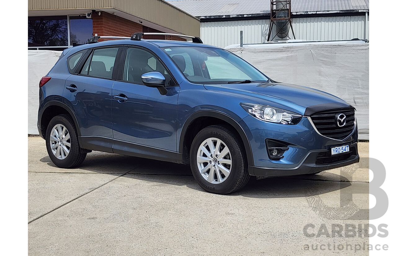 1/2015 Mazda Cx-5 MAXX Sport (4x4) MY15 4d Wagon Blue 2.2L