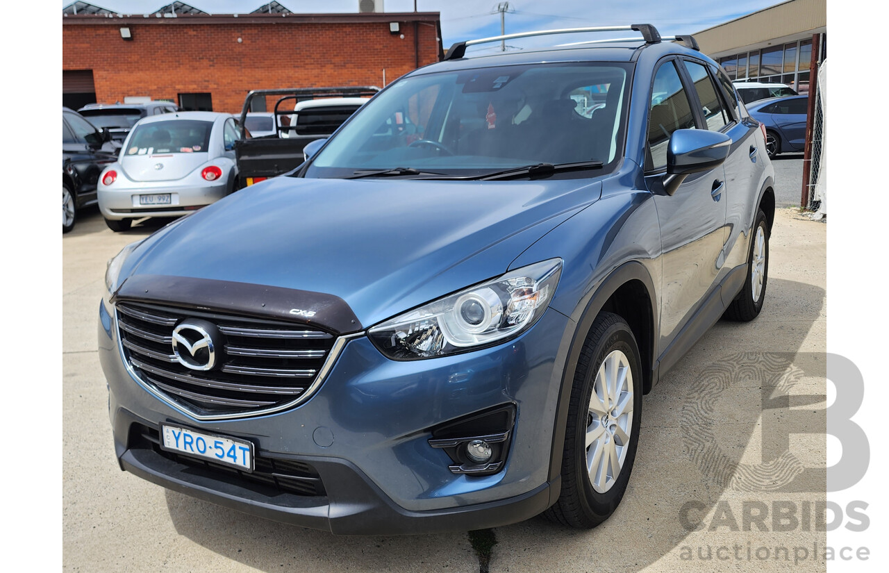 1/2015 Mazda Cx-5 MAXX Sport (4x4) MY15 4d Wagon Blue 2.2L