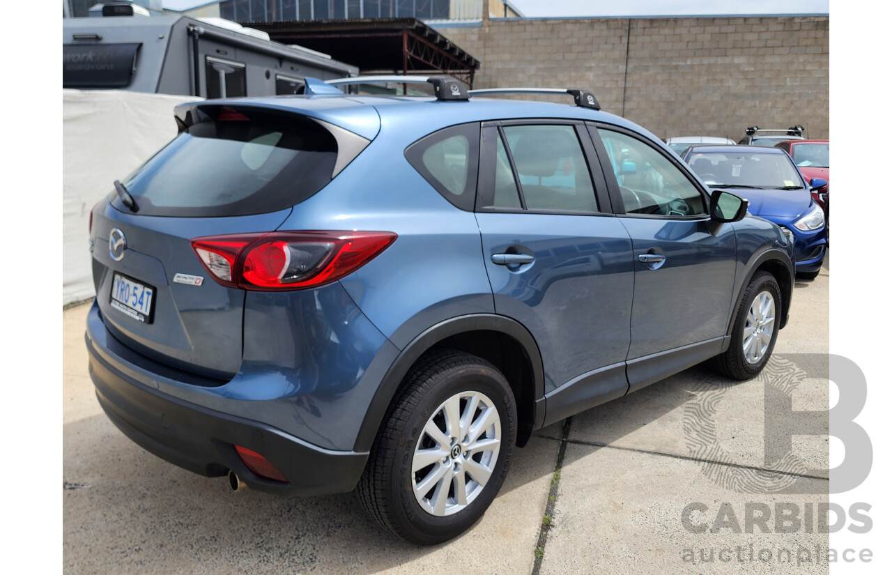 1/2015 Mazda Cx-5 MAXX Sport (4x4) MY15 4d Wagon Blue 2.2L