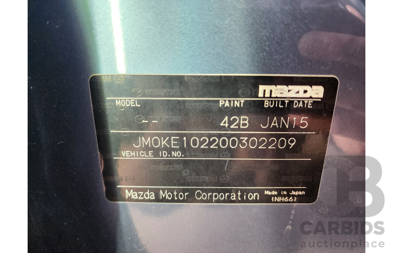 1/2015 Mazda Cx-5 MAXX Sport (4x4) MY15 4d Wagon Blue 2.2L