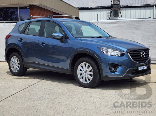 1/2015 Mazda Cx-5 MAXX Sport (4x4) MY15 4d Wagon Blue 2.2L