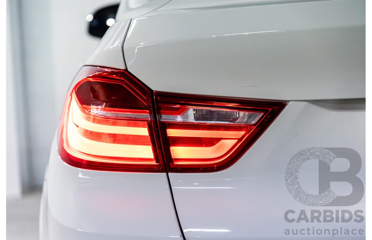 8/2014 BMW X4 Xdrive M Sport 20d F26 MY15 5d Coupe Alpine White Turbo Diesel 2.0L