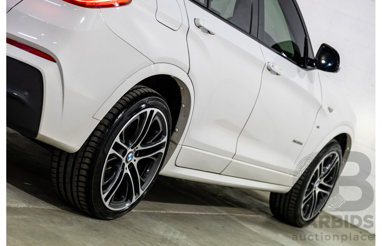 8/2014 BMW X4 Xdrive M Sport 20d F26 MY15 5d Coupe Alpine White Turbo Diesel 2.0L