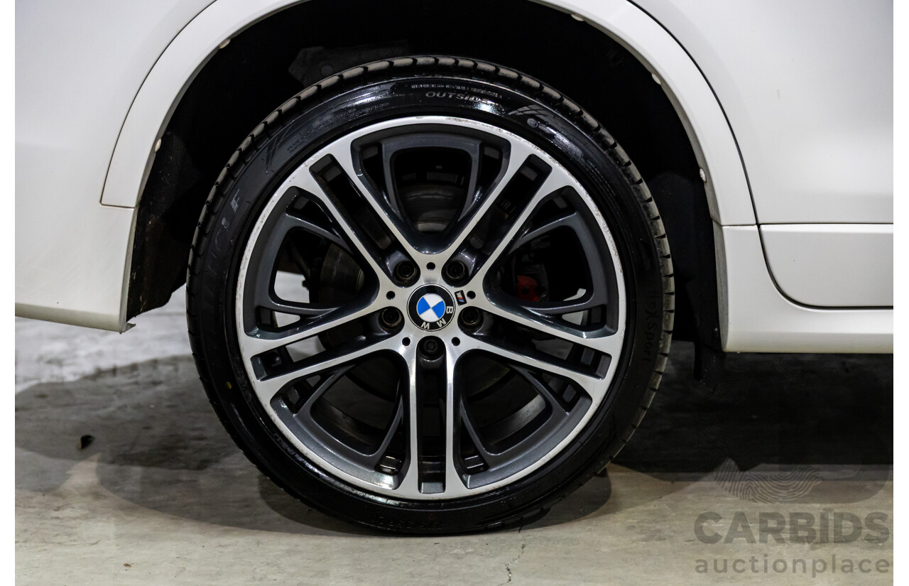 8/2014 BMW X4 Xdrive M Sport 20d F26 MY15 5d Coupe Alpine White Turbo Diesel 2.0L