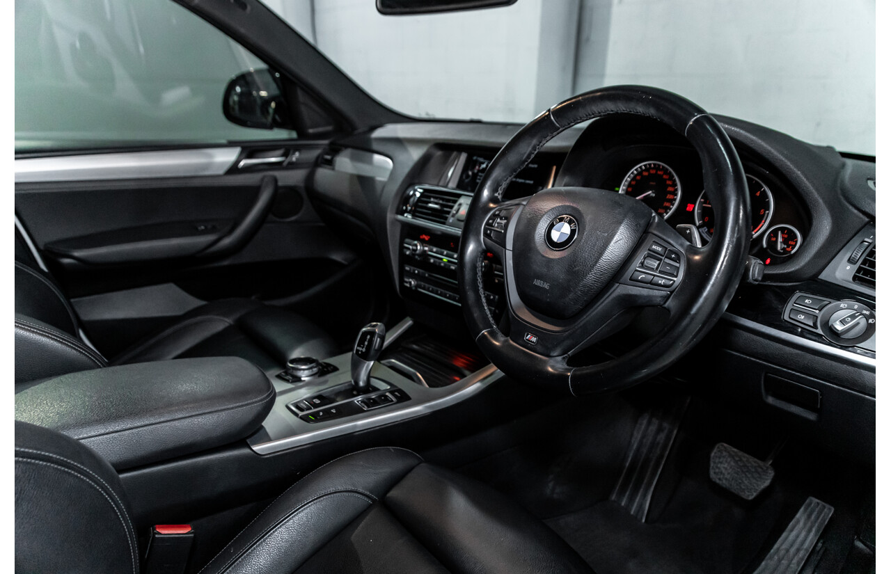 8/2014 BMW X4 Xdrive M Sport 20d F26 MY15 5d Coupe Alpine White Turbo Diesel 2.0L