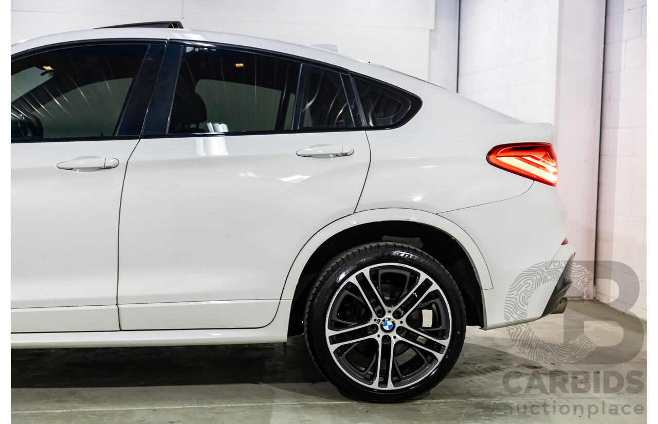 8/2014 BMW X4 Xdrive M Sport 20d F26 MY15 5d Coupe Alpine White Turbo Diesel 2.0L