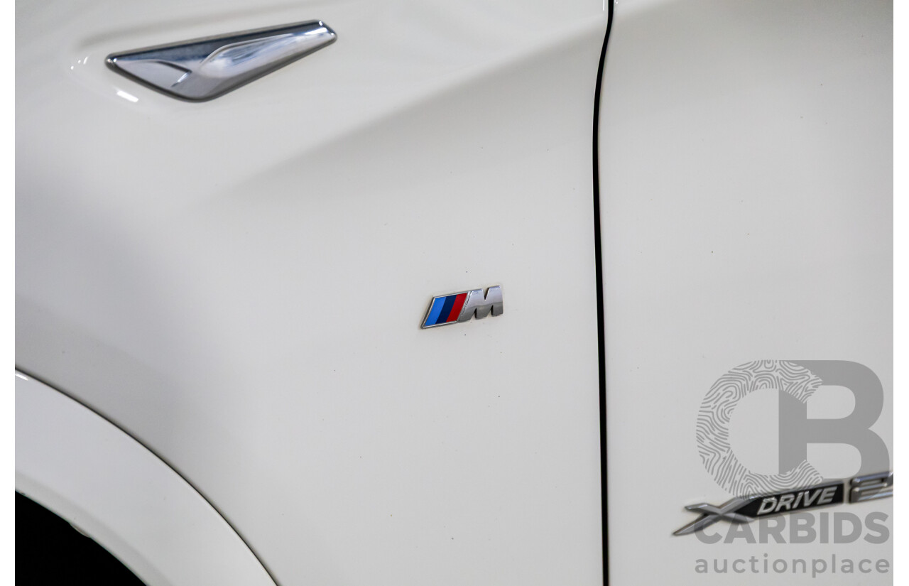 8/2014 BMW X4 Xdrive M Sport 20d F26 MY15 5d Coupe Alpine White Turbo Diesel 2.0L