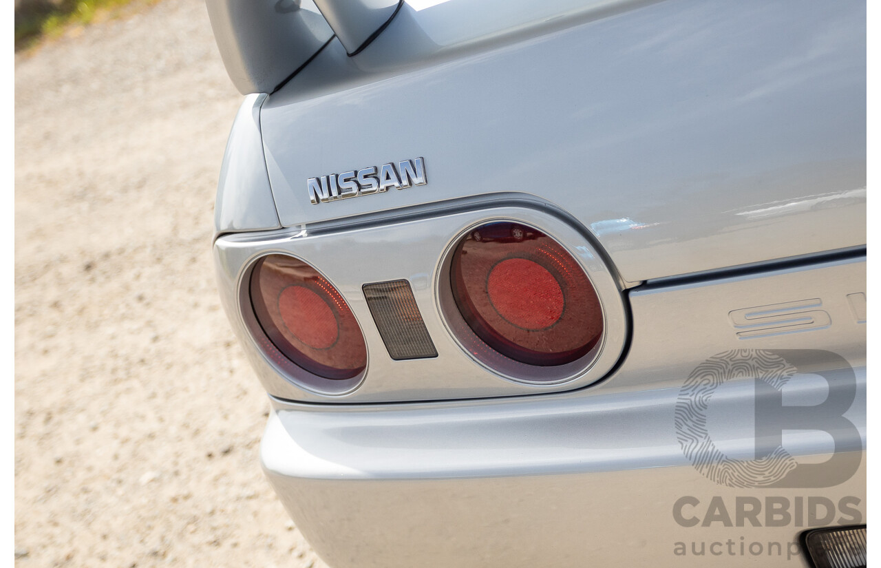 11/1989 Nissan Skyline GT-R Series 1 (AWD) BNR32 2d Coupe Silver Single Turbo 2.8L - Modified 493kw
