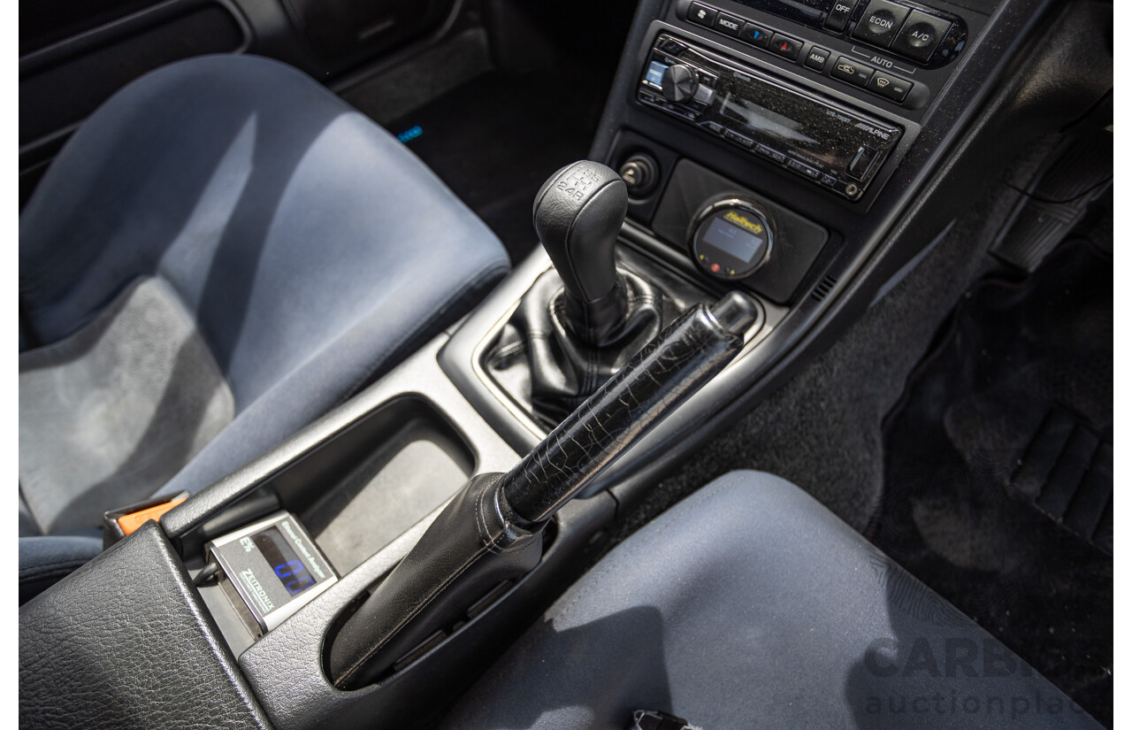 11/1989 Nissan Skyline GT-R Series 1 (AWD) BNR32 2d Coupe Silver Single Turbo 2.8L - Modified 493kw