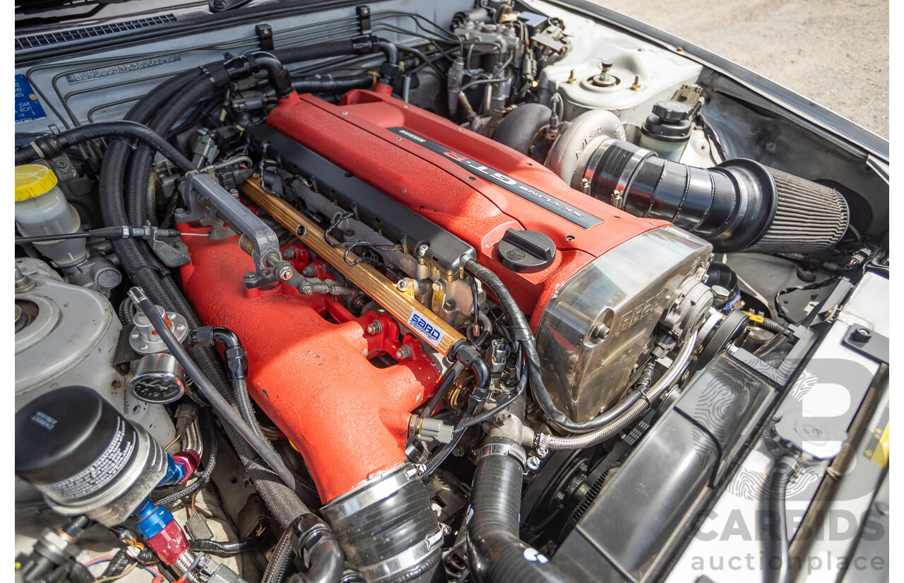 11/1989 Nissan Skyline GT-R Series 1 (AWD) BNR32 2d Coupe Silver Single Turbo 2.8L - Modified 493kw