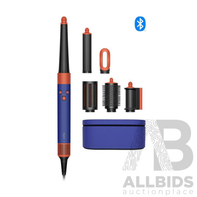 Dyson (533655) Airwrap I.d. Multi-Styler and Dryer | Complete Long (Vinca Blue/Topaz) - ORP $849 (Includes 1 Year Warranty From Dyson)