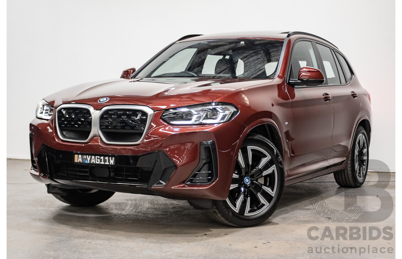 04/2024 BMW IX3 M-Sport G08 4D Wagon Piemont Red 210kW