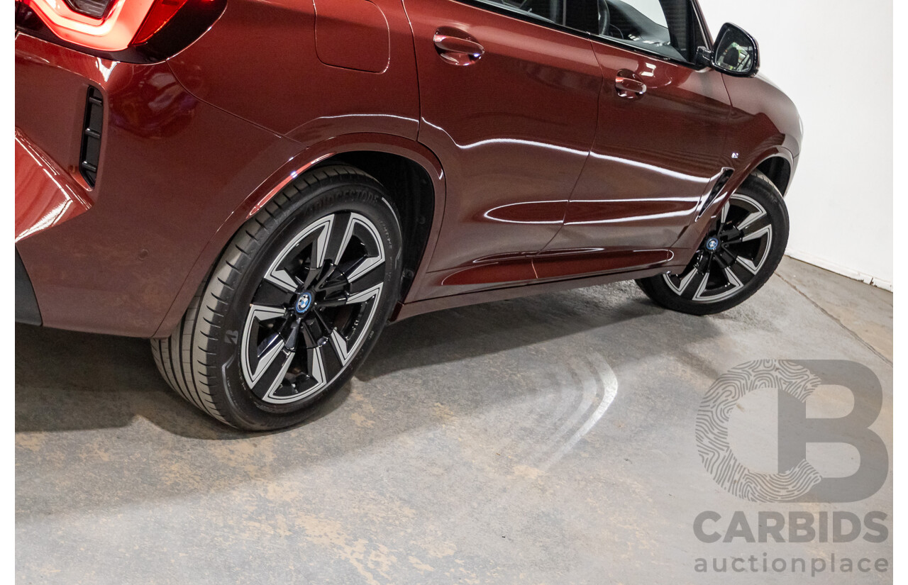 04/2024 BMW IX3 M-Sport G08 4D Wagon Piemont Red 210kW