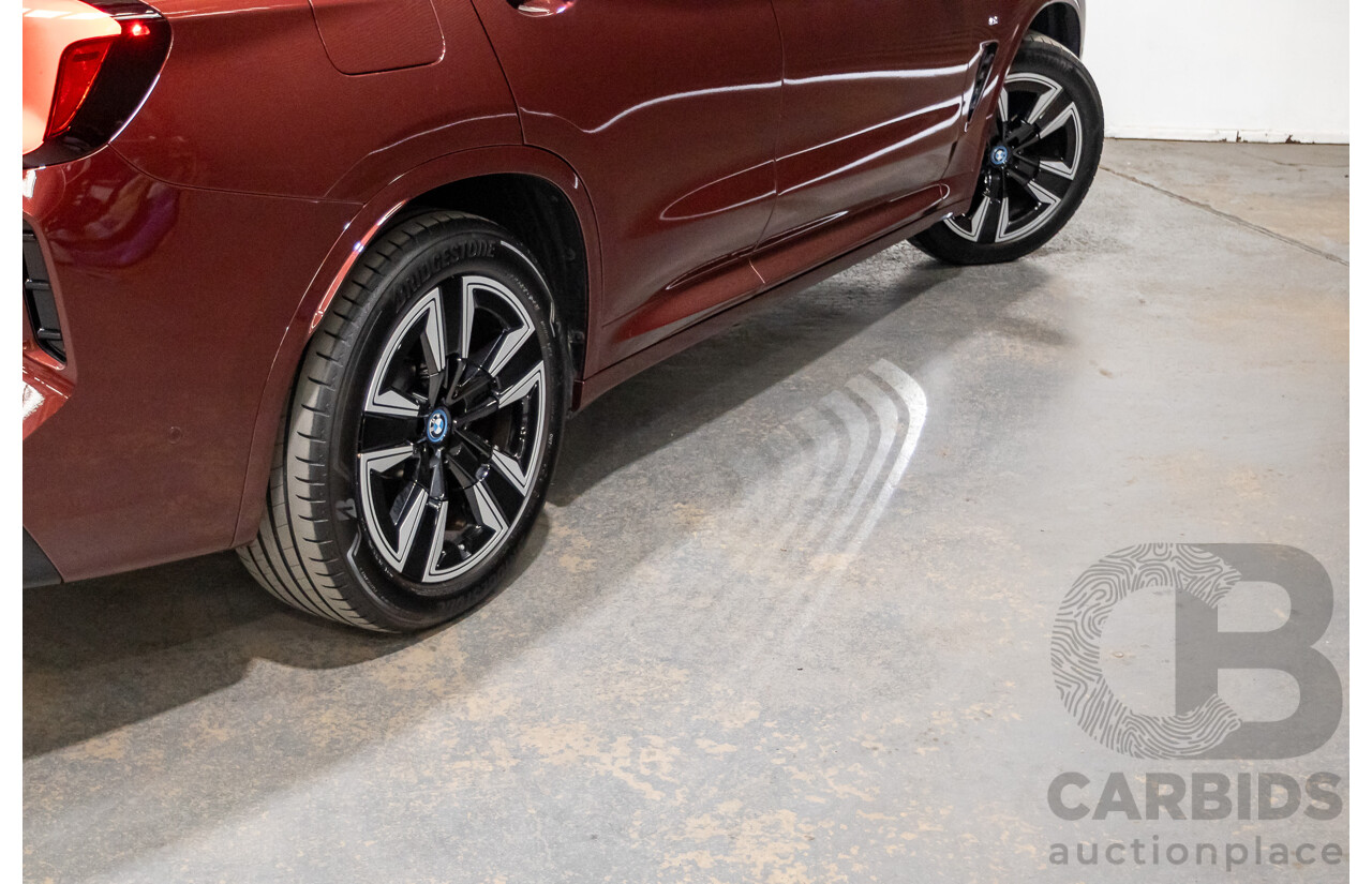 04/2024 BMW IX3 M-Sport G08 4D Wagon Piemont Red 210kW