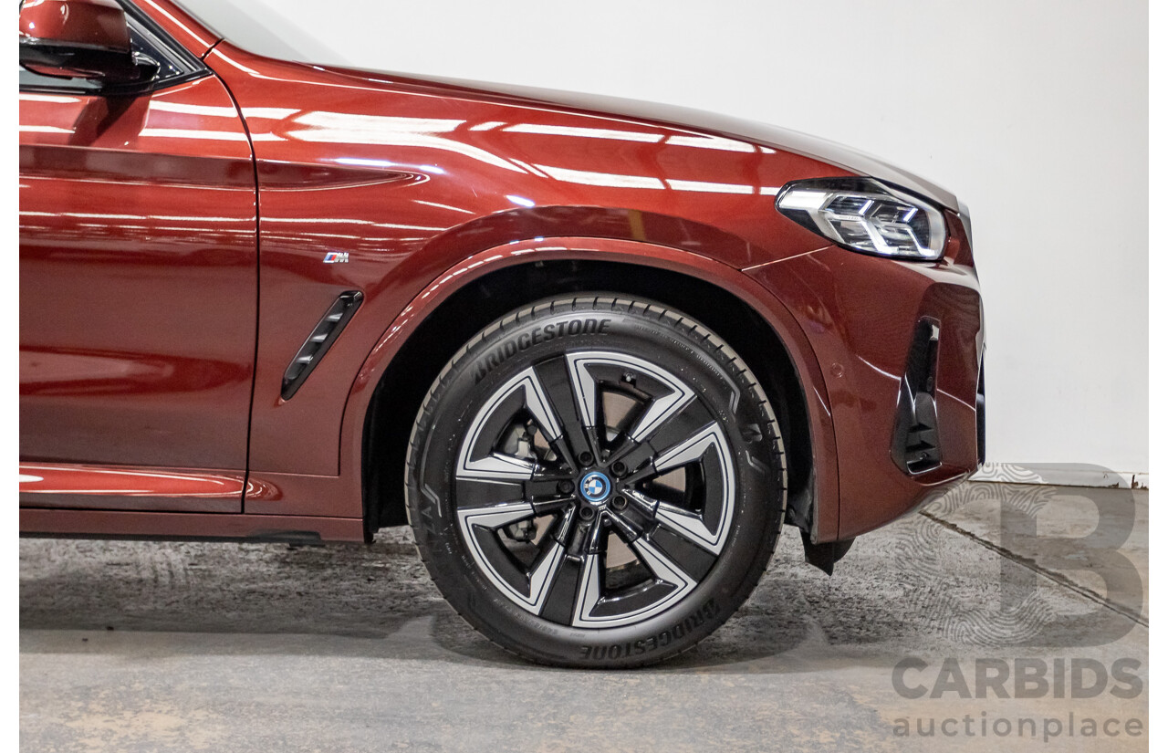 04/2024 BMW IX3 M-Sport G08 4D Wagon Piemont Red 210kW