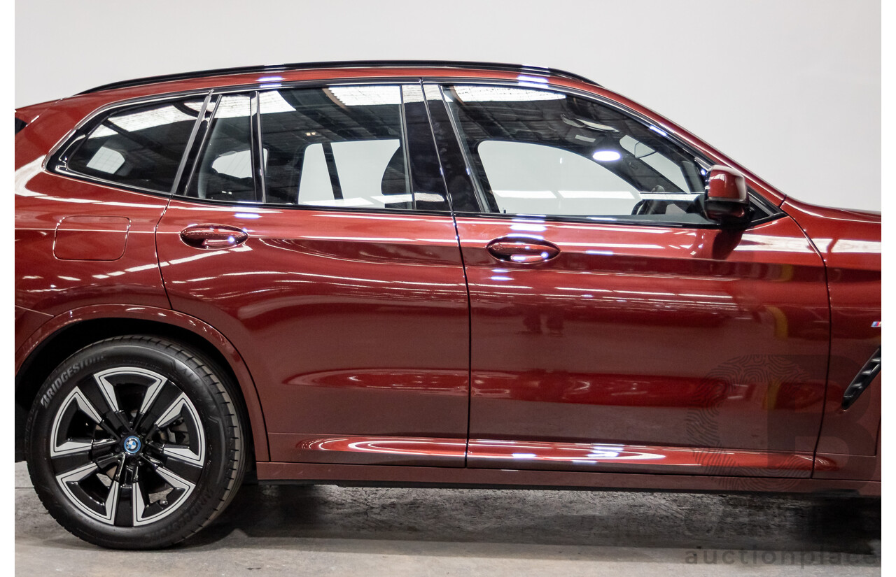 04/2024 BMW IX3 M-Sport G08 4D Wagon Piemont Red 210kW
