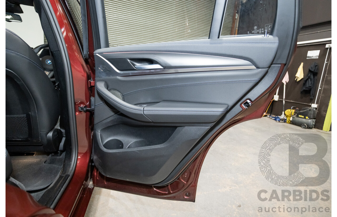 04/2024 BMW IX3 M-Sport G08 4D Wagon Piemont Red 210kW