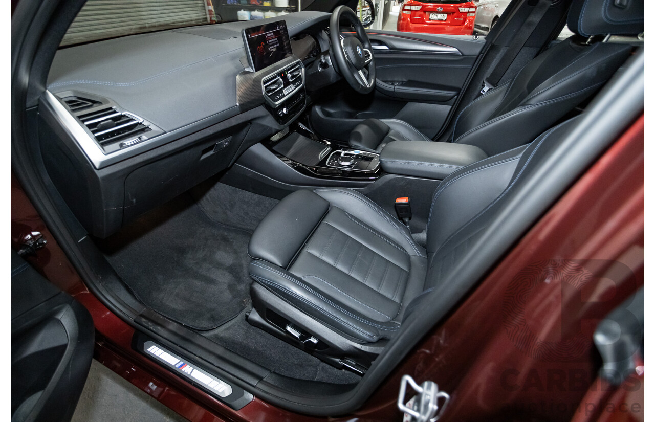 04/2024 BMW IX3 M-Sport G08 4D Wagon Piemont Red 210kW