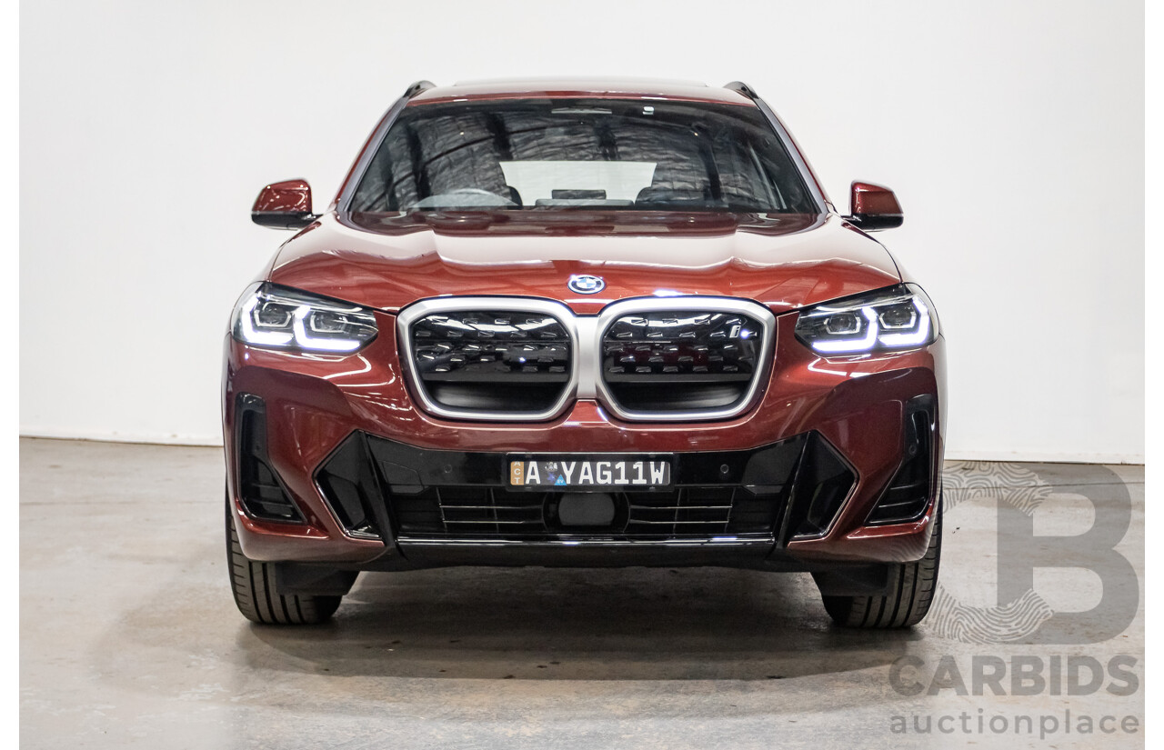 04/2024 BMW IX3 M-Sport G08 4D Wagon Piemont Red 210kW