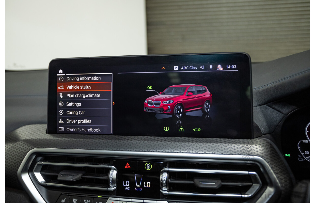 04/2024 BMW IX3 M-Sport G08 4D Wagon Piemont Red 210kW