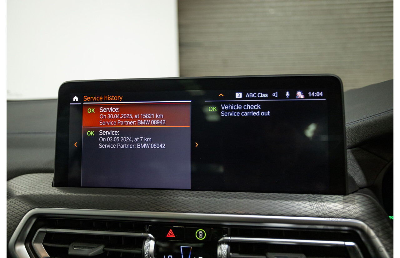 04/2024 BMW IX3 M-Sport G08 4D Wagon Piemont Red 210kW