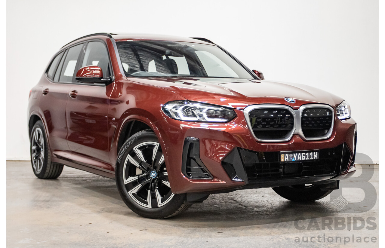 04/2024 BMW IX3 M-Sport G08 4D Wagon Piemont Red 210kW