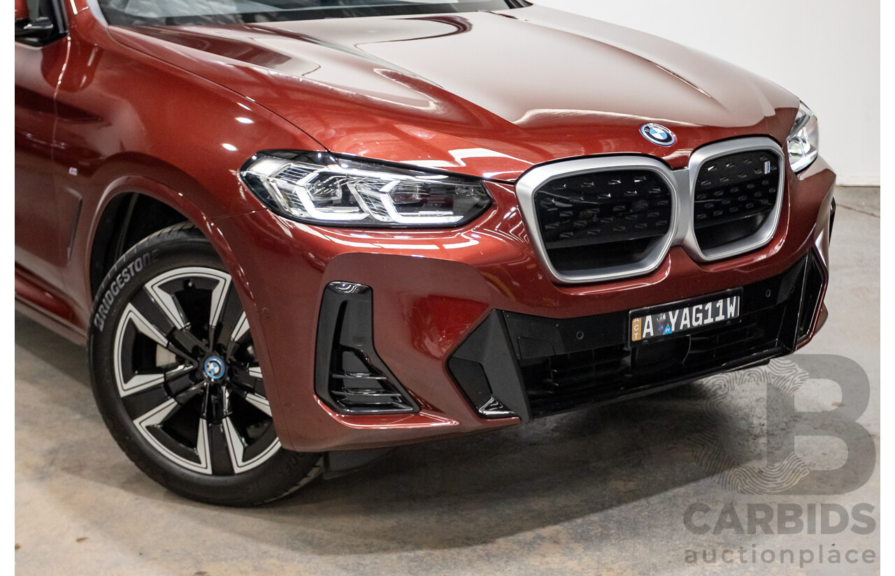 04/2024 BMW IX3 M-Sport G08 4D Wagon Piemont Red 210kW