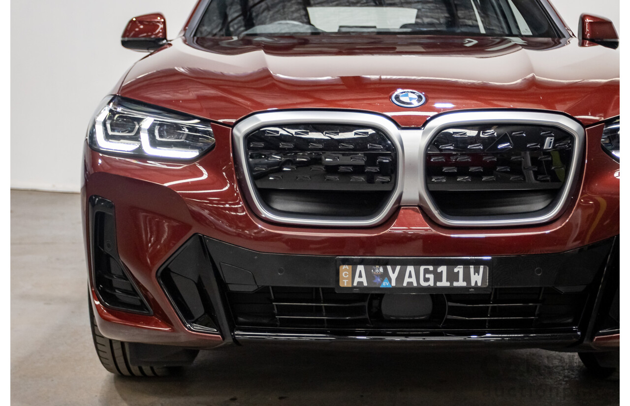 04/2024 BMW IX3 M-Sport G08 4D Wagon Piemont Red 210kW