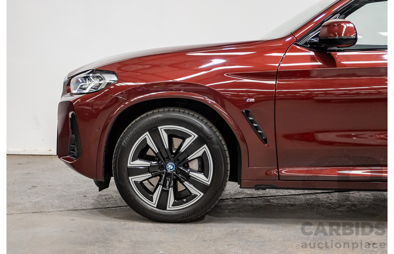 04/2024 BMW IX3 M-Sport G08 4D Wagon Piemont Red 210kW