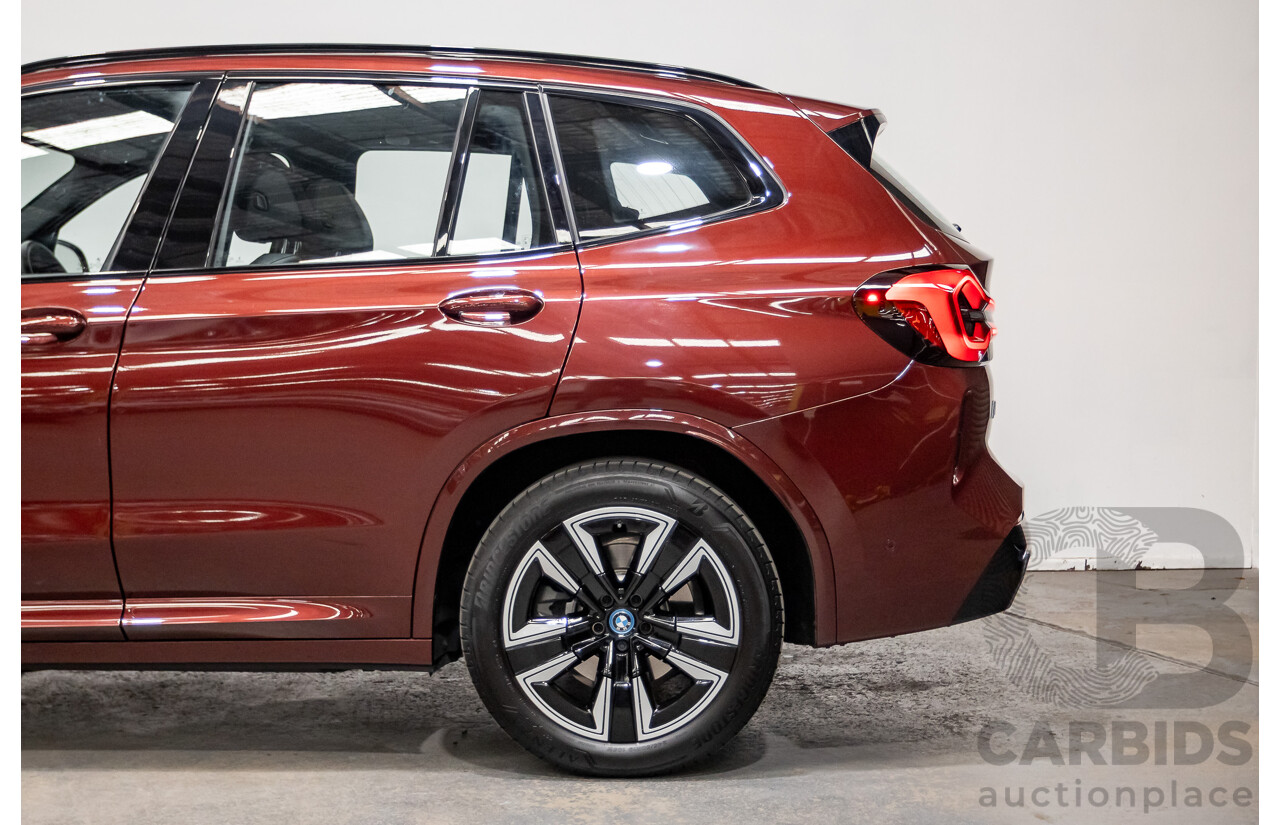 04/2024 BMW IX3 M-Sport G08 4D Wagon Piemont Red 210kW