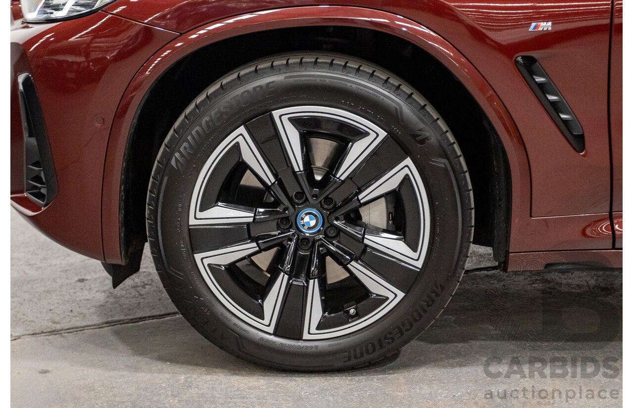 04/2024 BMW IX3 M-Sport G08 4D Wagon Piemont Red 210kW