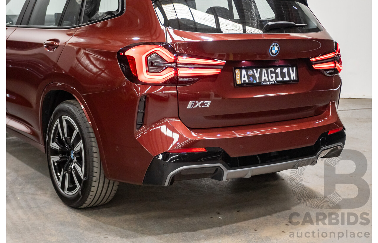 04/2024 BMW IX3 M-Sport G08 4D Wagon Piemont Red 210kW
