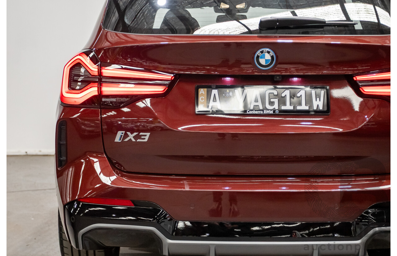 04/2024 BMW IX3 M-Sport G08 4D Wagon Piemont Red 210kW