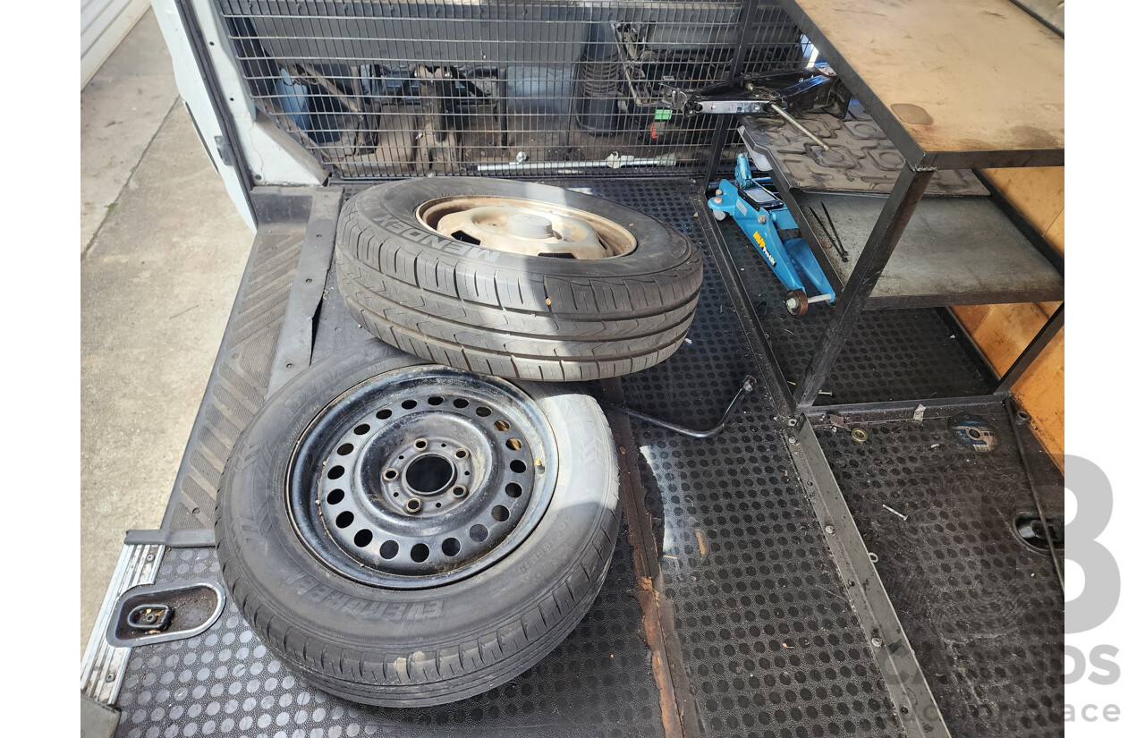 9/2008 Ford Transit HIGH (lwb) VM MY08 Van White 2.4L