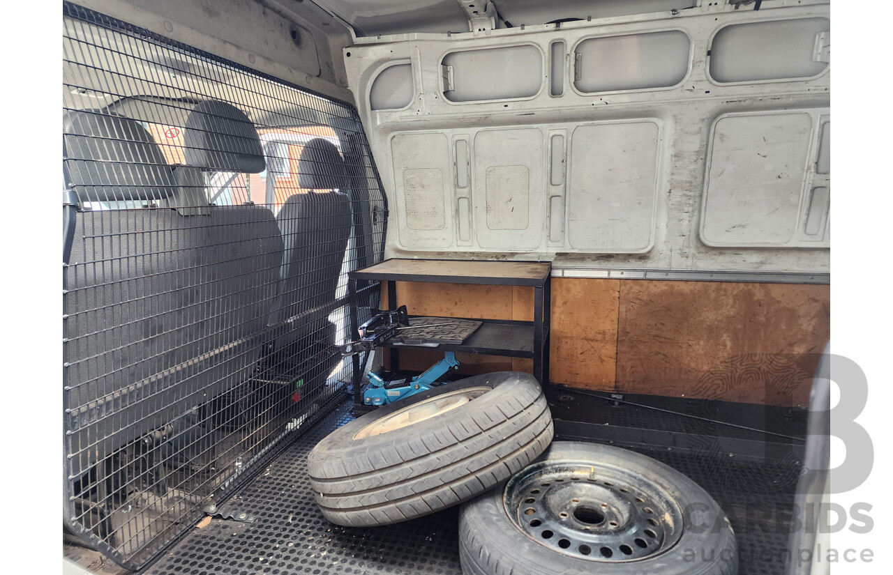 9/2008 Ford Transit HIGH (lwb) VM MY08 Van White 2.4L