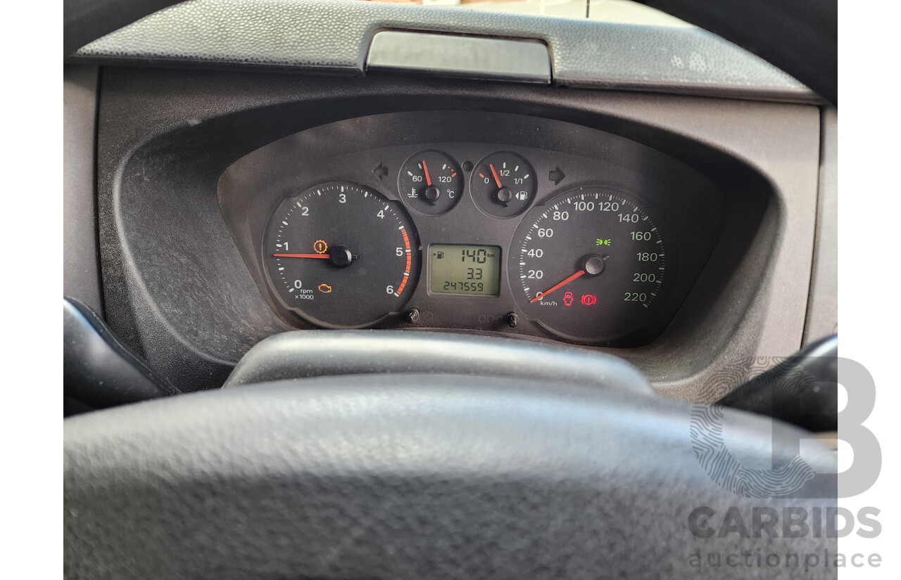 9/2008 Ford Transit HIGH (lwb) VM MY08 Van White 2.4L