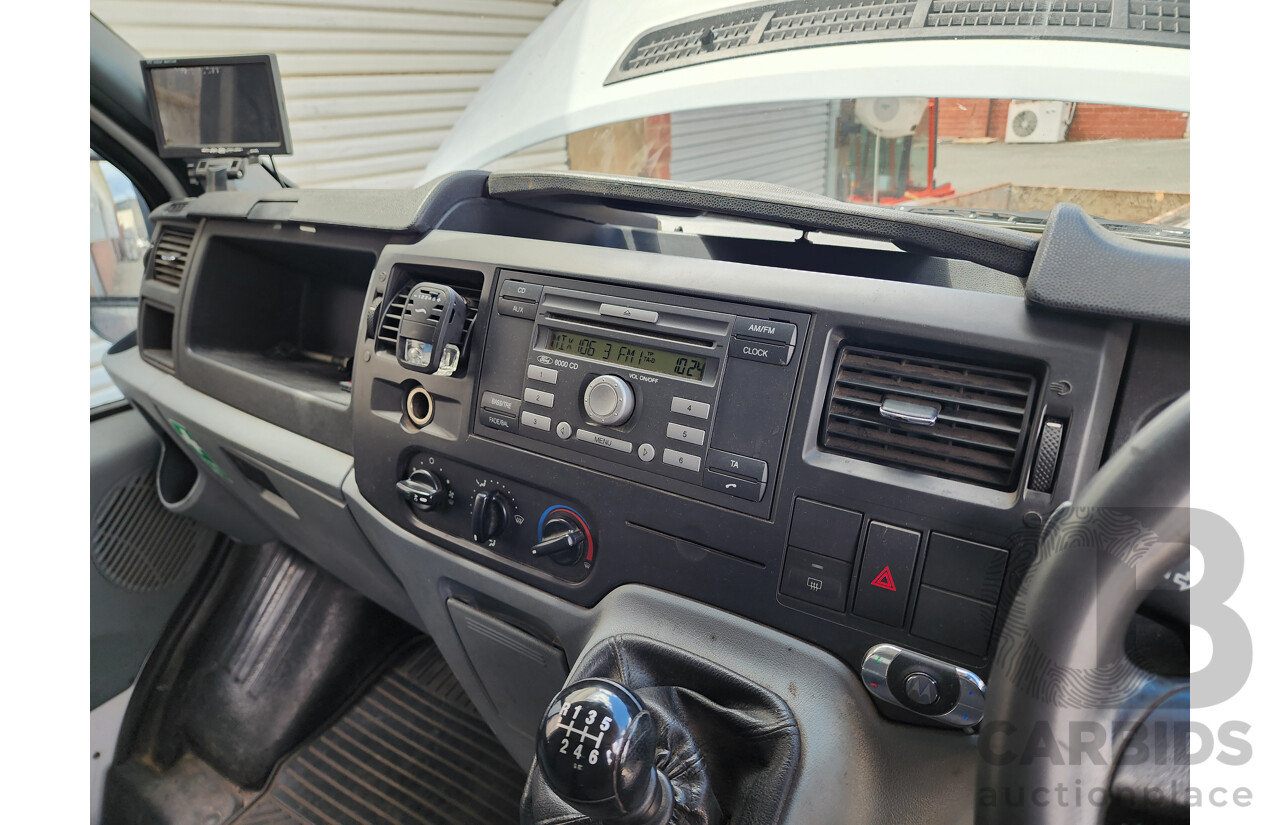 9/2008 Ford Transit HIGH (lwb) VM MY08 Van White 2.4L