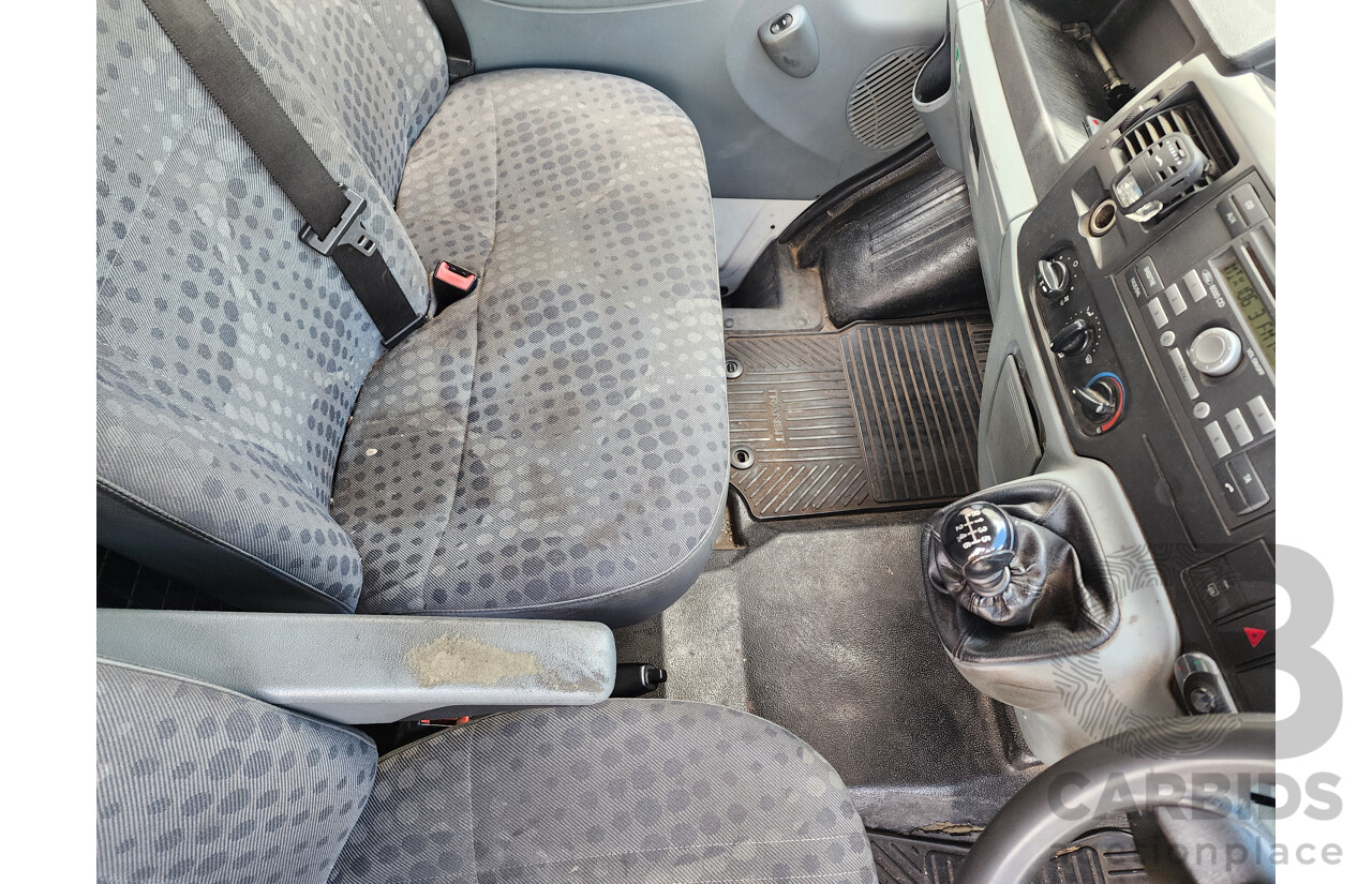 9/2008 Ford Transit HIGH (lwb) VM MY08 Van White 2.4L