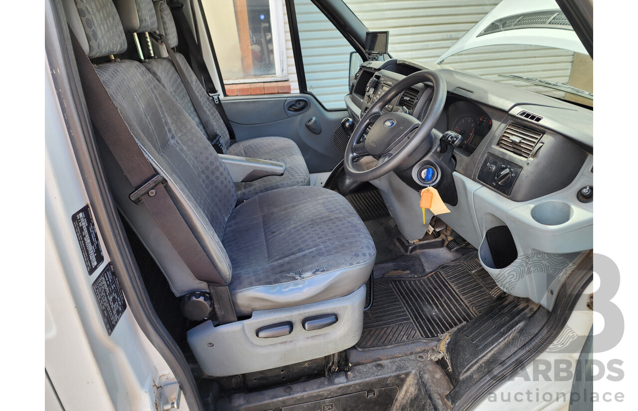 9/2008 Ford Transit HIGH (lwb) VM MY08 Van White 2.4L